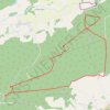 Trace GPS Carrefour du Rendez-vous - La Vallière, itinéraire, parcours