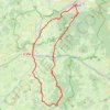 Trace GPS Uchon Porolle - Autun, itinéraire, parcours