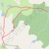 Trace GPS Pic des Llauses par les étangs de Rabassoles, itinéraire, parcours