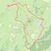 Trace GPS Mont-Saint-Vincent, itinéraire, parcours