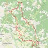 Trace GPS Rochebeaucourt et Argentine 39 kms, itinéraire, parcours