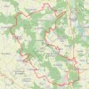 Trace GPS Autour de la vallée de l'Iton, itinéraire, parcours