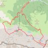 Trace GPS Pic Sud d'Estauas depuis la vallée du Lys, itinéraire, parcours