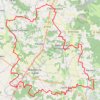 Trace GPS Montlieu - 47km, itinéraire, parcours