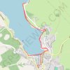Trace GPS Villefranche de Panat : Triathlon sprint du Lévézou - Course à pied, itinéraire, parcours