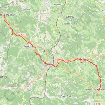 Trace GPS Rando Ceyreste fête CORERS, itinéraire, parcours