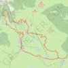 Trace GPS Boucle autour du Plomb du Cantal, itinéraire, parcours