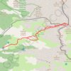 Trace GPS Pic et Table des Trois Rois depuis Linza (semi-hivernal), itinéraire, parcours