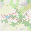 Trace GPS Étang de Bélouze - Vallée du Canut, itinéraire, parcours