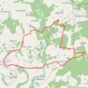 Trace GPS Saint Martin de Fressengeas, itinéraire, parcours