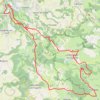 Trace GPS ITINÉRAIRE-61km-IBP181-hiking, itinéraire, parcours