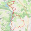 Trace GPS Circuit entre Marais et Chapelles - Bains-sur-Oust, itinéraire, parcours