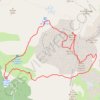 Trace GPS Bernera, Bozo de Bernera y Punta Alta de Napazal desde Lizara, itinéraire, parcours