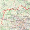 Trace GPS GR11 De Flexanville (Yvelines) à Senlis (Oise), itinéraire, parcours