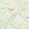Trace GPS GR37 De Josselin (Morbihan) à Glomel (Côtes-d'Armor), itinéraire, parcours