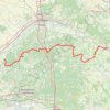 Trace GPS la Loire sauvage à pied, itinéraire, parcours
