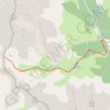 Trace GPS Col du Chardonnet, itinéraire, parcours