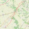 Trace GPS Chemin de Tours (de Coulombiers à Saint Sauvant), itinéraire, parcours