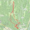 Trace GPS Grand Colombier par Culoz, itinéraire, parcours