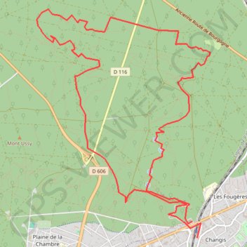 Trace GPS Cassepot Denecourt, itinéraire, parcours