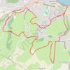 Trace GPS Équeurdreville-Hainneville (50120), itinéraire, parcours