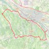 Trace GPS Narcastet-Cuqueron, itinéraire, parcours