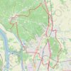 Trace GPS Le Vignoble de Châteauneuf-du-Pape, itinéraire, parcours