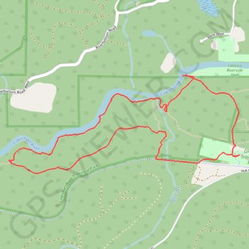 Trace GPS Cowichan River Footpath Loop, itinéraire, parcours