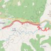 Trace GPS Route de la Seu-Alàs-les Peces, itinéraire, parcours
