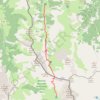 Trace GPS QUEYRAS - REFUGE VISO - REFUGE JERVIS - JOUR 4, itinéraire, parcours