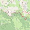 Trace GPS Rocamadour Moulin du Saut, itinéraire, parcours