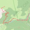 Trace GPS Forges d'Abel à la cabane Grosse, itinéraire, parcours