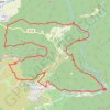 Trace GPS Moulin de ribaute gorges du verdouble 1, itinéraire, parcours
