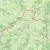 Trace GPS Ht Bojo Dép St Bonnet des Bruyères 67 Km Jour 1, itinéraire, parcours