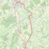 Trace GPS Châlon-sur-Saône / Tournus, itinéraire, parcours