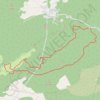 Trace GPS Vallon des Thuyas et plateau d'Agnis, itinéraire, parcours