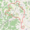 Trace GPS Brossac 40 kms, itinéraire, parcours
