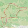 Trace GPS Luberon - Sentiers vaudois et Gorges du regalon, itinéraire, parcours