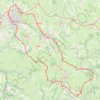 Trace GPS VILLEBRET-LA CROUZILLE-YOUX-La Bosse- COMMENTRY-14003059, itinéraire, parcours
