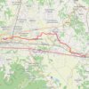 Trace GPS De Lucca à Altopascio, itinéraire, parcours