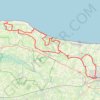 Trace GPS Bayeux boucle ouest longue, itinéraire, parcours