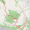 Trace GPS Les grés de Sainte Anne d'évenos, itinéraire, parcours