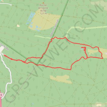 Trace GPS Vers la "Mare Olive", itinéraire, parcours