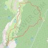 Trace GPS Col de la Charmette - col de la Sure, itinéraire, parcours