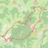 Trace GPS Le Téton de Vénus - Mandailles-Saint-Julien, itinéraire, parcours