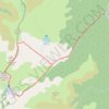 Trace GPS Cap de la Serre des Afumats depuis la vallée d'Aston, itinéraire, parcours