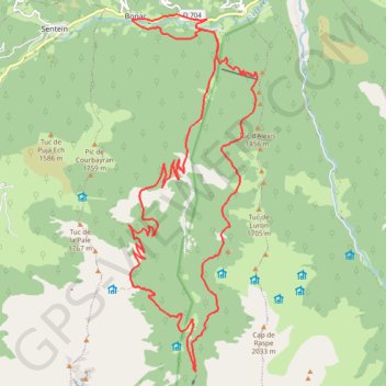 Trace GPS Vallée d'Orle : voie Decauville, itinéraire, parcours