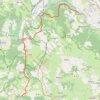 Trace GPS La Via Arverna (Carennac - Rocamadour), itinéraire, parcours