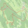 Trace GPS Cascades du Luizet et Gouffre de la Morgne au départ d’Ordonnaz, itinéraire, parcours