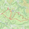 Trace GPS Toucoulet et Massey deux sommets du piémont pyrénéen, itinéraire, parcours